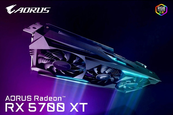 GIGABYTE ra mắt card đồ họa AORUS Radeon RX 5700 XT