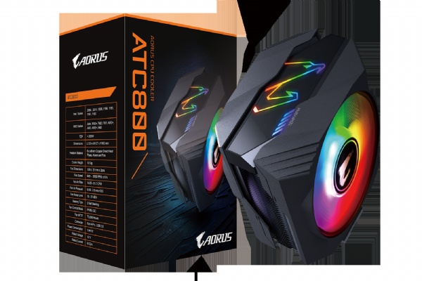 Tản nhiệt CPU AORUS ATC800 chiếm ưu thế trong việc ép xung i9 10900K all-core ở tốc độ 5.1G