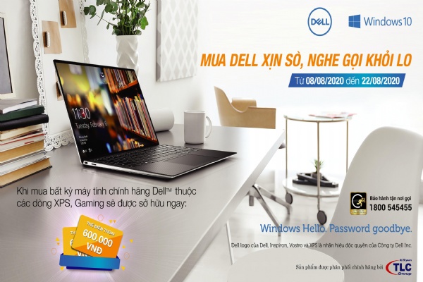 MUA DELL XỊN SÒ, NGHE GỌI KHỎI LO