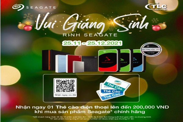 VUI GIÁNG SINH - RINH SEAGATE
