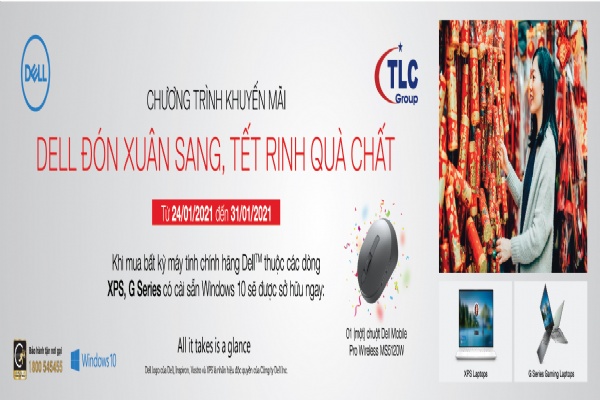 Dell đón xuân sang, Tết rinh quà chất