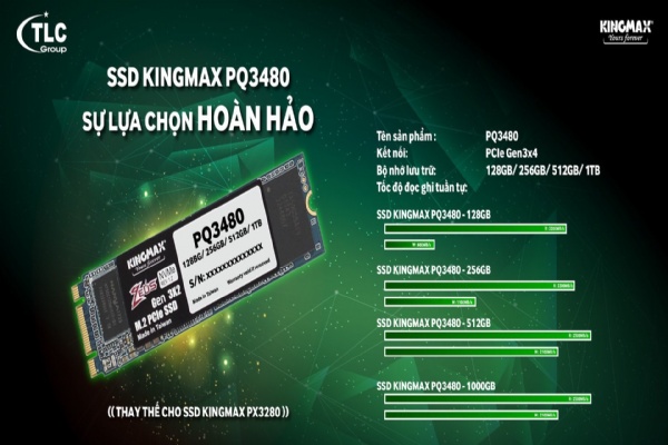 “MUA SSD KINGMAX, NHẬN QUÀ SIÊU CHẤT” | TẶNG THÊM 02 NĂM BẢO HÀNH