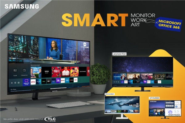 Smart Monitor – Làm việc thông minh, giải trí tuyệt đỉnh trên màn hình không cần máy tính đầu tiên trên thế giới