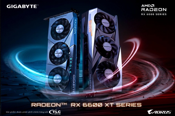 GIGABYTE ra mắt dòng card đồ họa AMD Radeon™ RX 6600 XT
