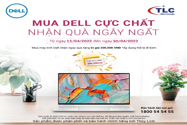 MUA DELL CỰC CHẤT, NHẬN QUÀ NGÂY NGẤT