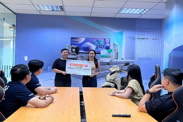 [Công bố kết quả trúng thưởng] Chương trình Siêu Khuyến Mãi GIGABYTE Laptop & PC - Khai Phóng Sức Mạnh AI & Gaming