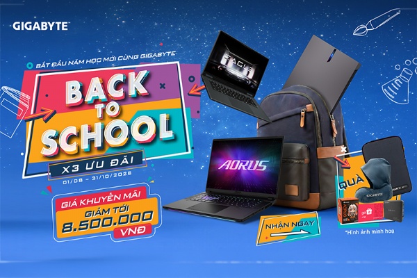 Back to School 2026 - X3 ƯU ĐÃI KHỦNG