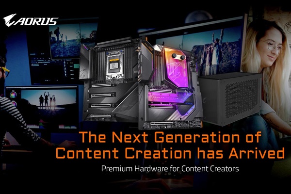 GIGABYTE giới thiệu phần cứng hàng đầu cho các nhà sáng tạo nội dung
