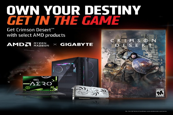 DẤN THÂN VÀO THẾ GIỚI MỞ – CHINH PHỤC 𝐂𝐑𝐈𝐌𝐒𝐎𝐍 𝐃𝐄𝐒𝐄𝐑𝐓™ CÙNG 𝐆𝐈𝐆𝐀𝐁𝐘𝐓𝐄 & 𝐀𝐌𝐃!