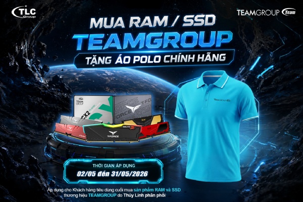 🧊  KHƠI LUỒNG TỐC ĐỘ, RỰC ĐỘ ĐAM MÊ CÙNG TEAMGROUP